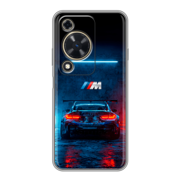 Силиконовый чехол на Huawei Nova Y72 с принтом BMW БМВ Силиконовый чехол на Huawei Nova Y72 с принтом BMW БМВ