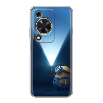 Силиконовый чехол на Huawei Nova Y72 с принтом Миньоны Силиконовый чехол на Huawei Nova Y72 с принтом Миньоны