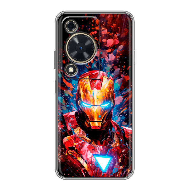 Силиконовый чехол на Huawei Nova Y72 с принтом Железный человек Ironman Силиконовый чехол на Huawei Nova Y72 с принтом Железный человек Ironman
