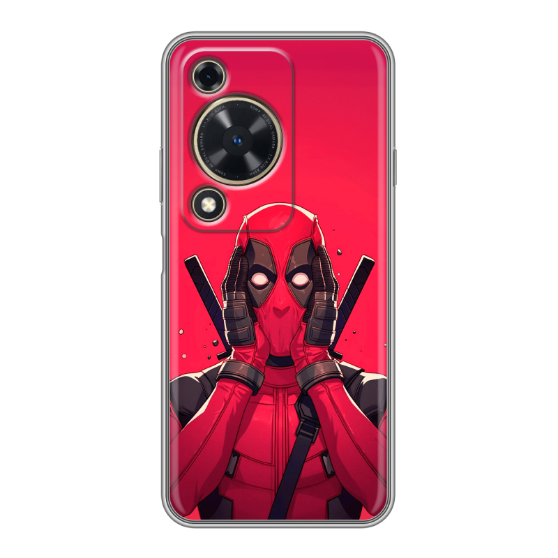 Силиконовый чехол на Huawei Nova Y72 с принтом Дедпул Deadpool Силиконовый чехол на Huawei Nova Y72 с принтом Дедпул Deadpool