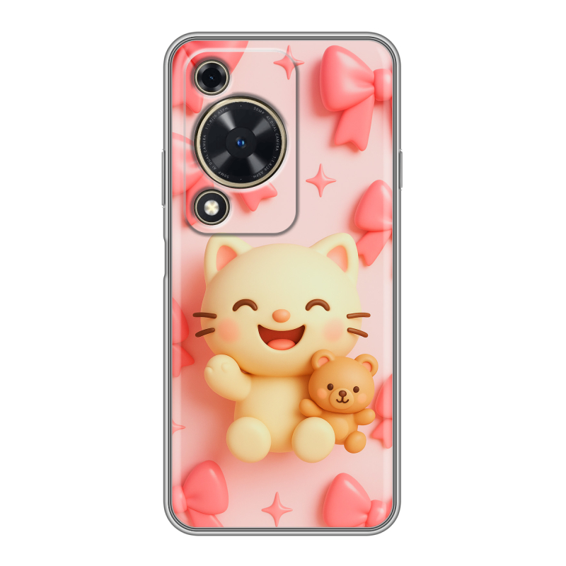 Силиконовый чехол на Huawei Nova Y72 с принтом для девочек Силиконовый чехол на Huawei Nova Y72 с принтом для девочек