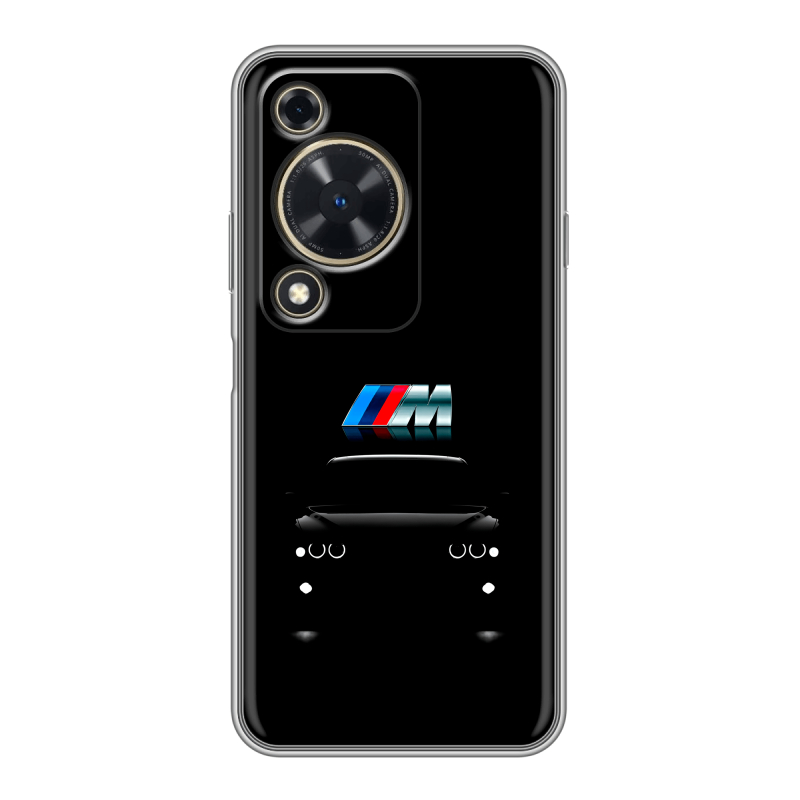 Силиконовый чехол на Huawei Nova Y72 с принтом БМВ BMW Силиконовый чехол на Huawei Nova Y72 с принтом БМВ BMW