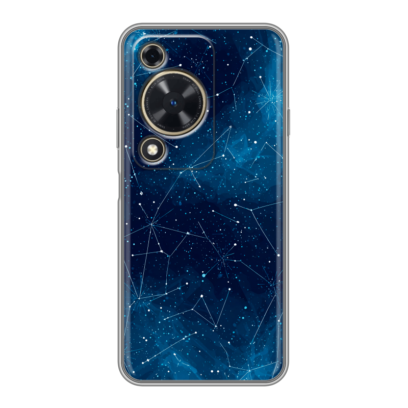 Силиконовый чехол на Huawei Nova Y72 с принтом Космос звезды Силиконовый чехол на Huawei Nova Y72 с принтом Космос звезды