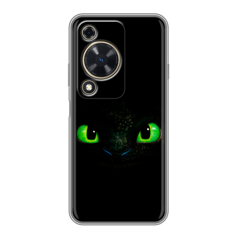 Силиконовый чехол на Huawei Nova Y72 с принтом Как приручить дракона Силиконовый чехол на Huawei Nova Y72 с принтом Как приручить дракона