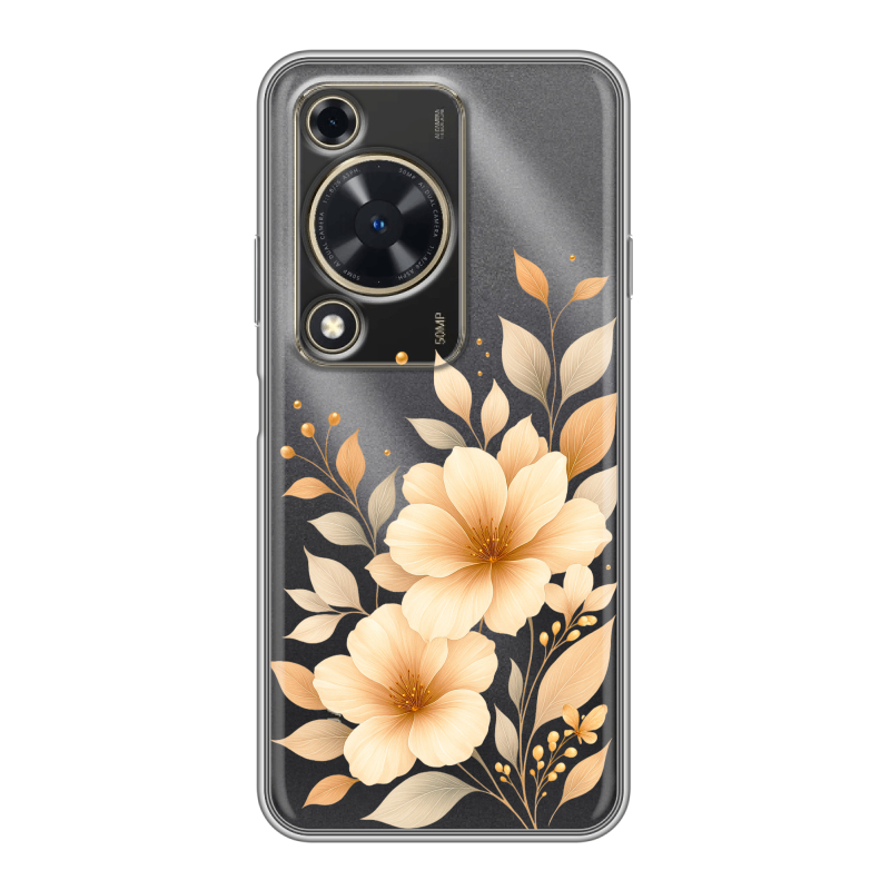 Силиконовый чехол на Huawei Nova Y72 с принтом для девушки Силиконовый чехол на Huawei Nova Y72 с принтом для девушки