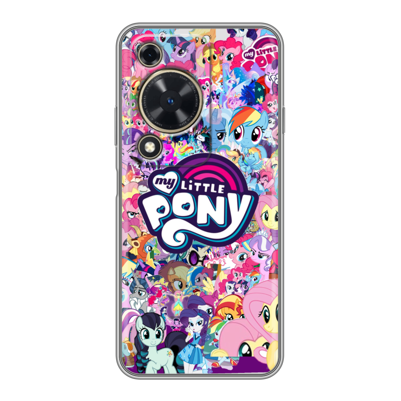 Силиконовый чехол на Huawei Nova Y72 с принтом My little pony Дружба чудо Силиконовый чехол на Huawei Nova Y72 с принтом My little pony Дружба чудо