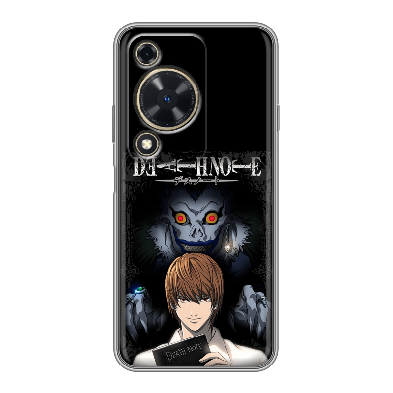 Силиконовый чехол на Huawei Nova Y72 с принтом Death note Тетрадь смерти Силиконовый чехол на Huawei Nova Y72 с принтом Death note Тетрадь смерти