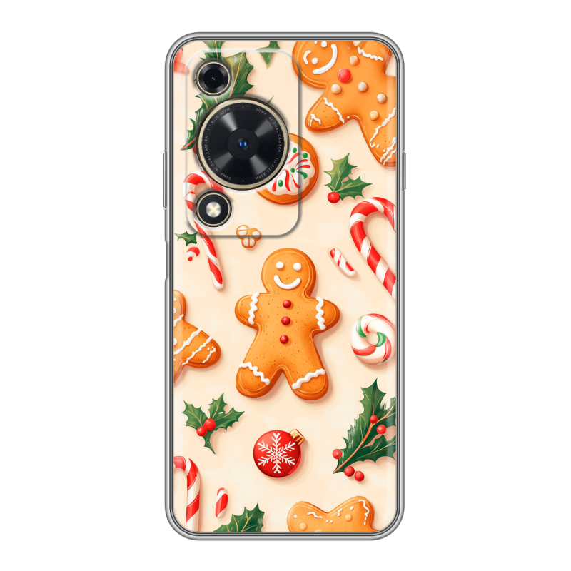 Силиконовый чехол на Huawei Nova Y72 с принтом Новый год Силиконовый чехол на Huawei Nova Y72 с принтом Новый год