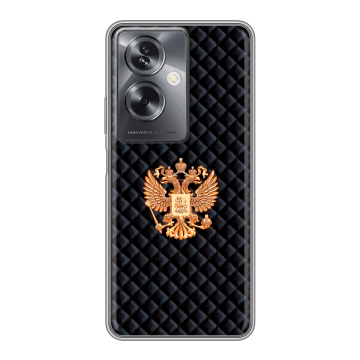 Силиконовый чехол на OnePlus Nord N30 SE 5G с принтом Герб России принт Силиконовый чехол на OnePlus Nord N30 SE 5G с принтом Герб России принт