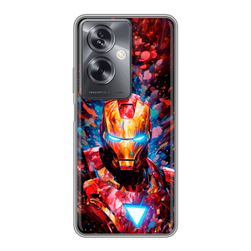 Силиконовый чехол на OnePlus Nord N30 SE 5G с принтом Железный человек Ironman Силиконовый чехол на OnePlus Nord N30 SE 5G с принтом Железный человек Ironman