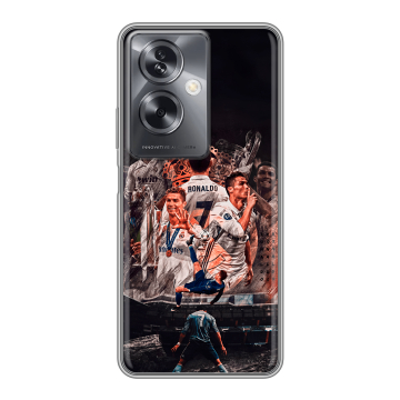 Силиконовый чехол на OnePlus Nord N30 SE 5G с принтом Реал Роналдо Real Ronaldo Силиконовый чехол на OnePlus Nord N30 SE 5G с принтом Реал Роналдо Real Ronaldo