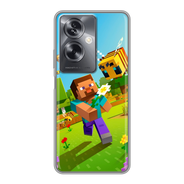 Силиконовый чехол на OnePlus Nord N30 SE 5G с принтом Майнкрафт Minecraft Силиконовый чехол на OnePlus Nord N30 SE 5G с принтом Майнкрафт Minecraft