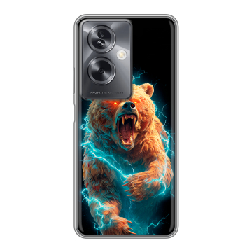 Силиконовый чехол на OnePlus Nord N30 SE 5G с принтом Медведь