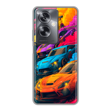Силиконовый чехол на OnePlus Nord N30 SE 5G с принтом Тачки