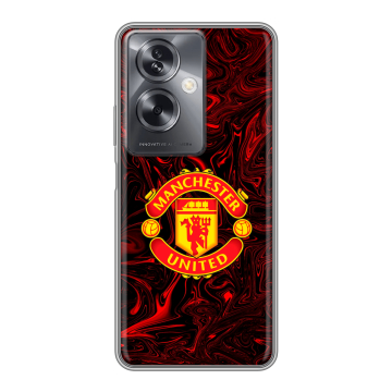 Силиконовый чехол на OnePlus Nord N30 SE 5G с принтом Manchester United