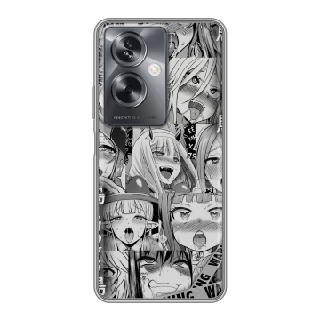 Силиконовый чехол на OnePlus Nord N30 SE 5G с принтом Ahegao Ахегао Аниме