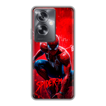 Силиконовый чехол на OnePlus Nord N30 SE 5G с принтом Spiderman Человек паук