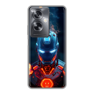 Силиконовый чехол на OnePlus Nord N30 SE 5G с принтом IronMan Железный человек Силиконовый чехол на OnePlus Nord N30 SE 5G с принтом IronMan Железный человек