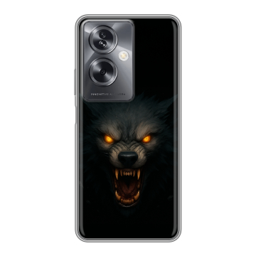 Силиконовый чехол на OnePlus Nord N30 SE 5G с принтом Волк