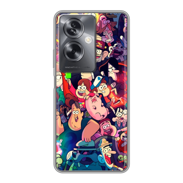 Силиконовый чехол на OnePlus Nord N30 SE 5G с принтом Gravity Falls Гравити Фолз Силиконовый чехол на OnePlus Nord N30 SE 5G с принтом Gravity Falls Гравити Фолз
