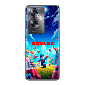 Силиконовый чехол на OnePlus Nord N30 SE 5G с принтом Roblox Роблокс Силиконовый чехол на OnePlus Nord N30 SE 5G с принтом Roblox Роблокс