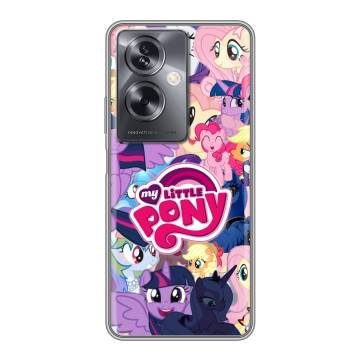 Силиконовый чехол на OnePlus Nord N30 SE 5G с принтом My little pony Дружба чудо