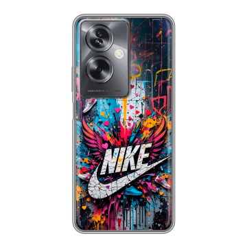 Силиконовый чехол на OnePlus Nord N30 SE 5G с принтом Nike Найк Силиконовый чехол на OnePlus Nord N30 SE 5G с принтом Nike Найк