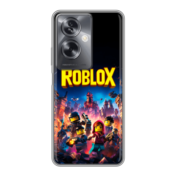 Силиконовый чехол на OnePlus Nord N30 SE 5G с принтом Roblox Роблокс Силиконовый чехол на OnePlus Nord N30 SE 5G с принтом Roblox Роблокс