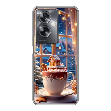 Силиконовый чехол на OnePlus Nord N30 SE 5G с принтом Новый год