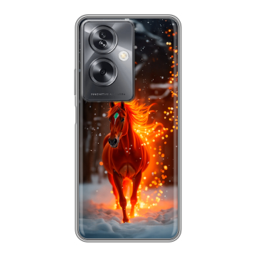 Силиконовый чехол на OnePlus Nord N30 SE 5G с принтом Новый год Силиконовый чехол на OnePlus Nord N30 SE 5G с принтом Новый год