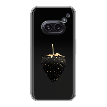 Силиконовый чехол на Nothing Phone (2a) с принтом Черная клубника Силиконовый чехол на Nothing Phone (2a) с принтом Черная клубника