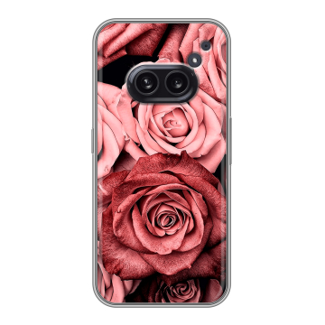 Силиконовый чехол на Nothing Phone (2a) с принтом Цветы розы Силиконовый чехол на Nothing Phone (2a) с принтом Цветы розы