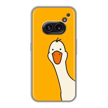 Силиконовый чехол на Nothing Phone (2a) с принтом Утка Силиконовый чехол на Nothing Phone (2a) с принтом Утка