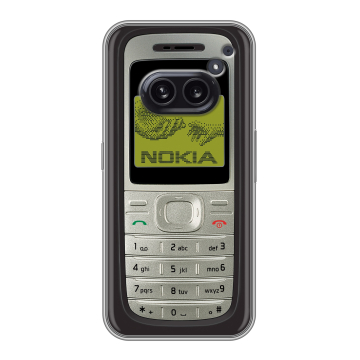 Силиконовый чехол на Nothing Phone (2a) с принтом Ретро Нокия