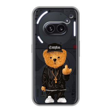 Силиконовый чехол на Nothing Phone (2a) с принтом Плюшевый медведь Силиконовый чехол на Nothing Phone (2a) с принтом Плюшевый медведь