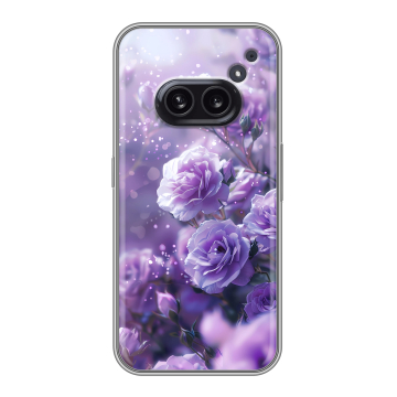 Силиконовый чехол на Nothing Phone (2a) с принтом Розы цветы