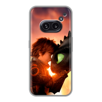 Силиконовый чехол на Nothing Phone (2a) с принтом Как приручить дракона Силиконовый чехол на Nothing Phone (2a) с принтом Как приручить дракона
