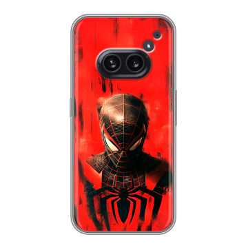 Силиконовый чехол на Nothing Phone (2a) с принтом человек паук spiderman Силиконовый чехол на Nothing Phone (2a) с принтом человек паук spiderman