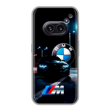 Силиконовый чехол на Nothing Phone (2a) с принтом БМВ BMW