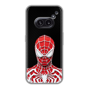 Силиконовый чехол на Nothing Phone (2a) с принтом человек паук spiderman Силиконовый чехол на Nothing Phone (2a) с принтом человек паук spiderman