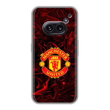 Силиконовый чехол на Nothing Phone (2a) с принтом Manchester United