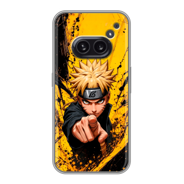Силиконовый чехол на Nothing Phone (2a) с принтом Naruto Наруто Силиконовый чехол на Nothing Phone (2a) с принтом Naruto Наруто