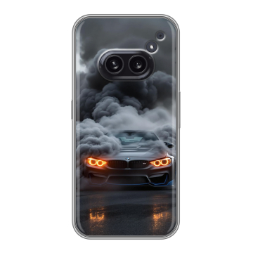 Силиконовый чехол на Nothing Phone (2a) с принтом BMW БМВ