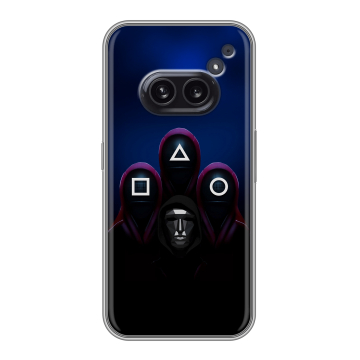Силиконовый чехол на Nothing Phone (2a) с принтом Игра Кальмара