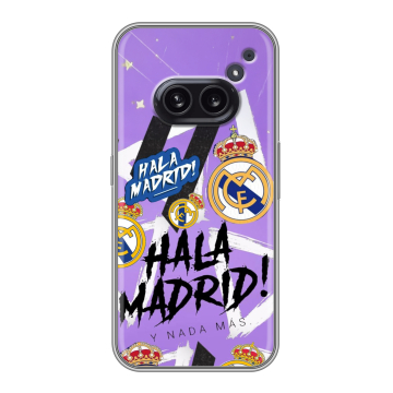 Силиконовый чехол на Nothing Phone (2a) с принтом Real Madrid Реал Мадрид Силиконовый чехол на Nothing Phone (2a) с принтом Real Madrid Реал Мадрид