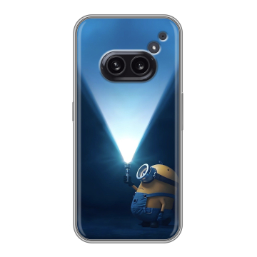 Силиконовый чехол на Nothing Phone (2a) с принтом Миньоны Силиконовый чехол на Nothing Phone (2a) с принтом Миньоны