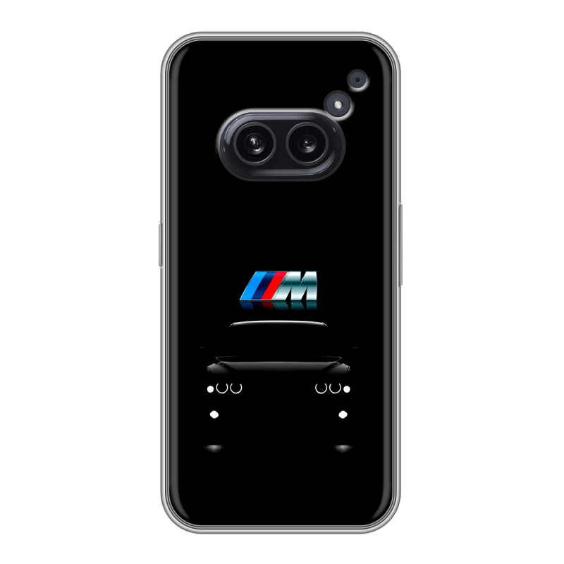 Силиконовый чехол на Nothing Phone (2a) с принтом БМВ BMW Силиконовый чехол на Nothing Phone (2a) с принтом БМВ BMW