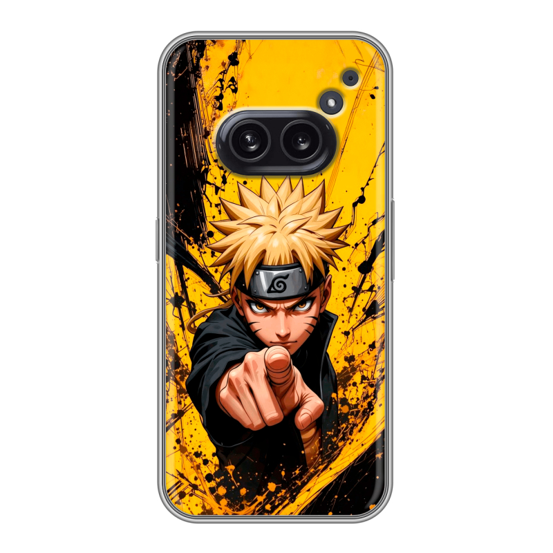 Силиконовый чехол на Nothing Phone (2a) с принтом Naruto Наруто Силиконовый чехол на Nothing Phone (2a) с принтом Naruto Наруто