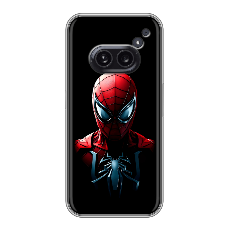 Силиконовый чехол на Nothing Phone (2a) с принтом Spiderman Человек паук Силиконовый чехол на Nothing Phone (2a) с принтом Spiderman Человек паук