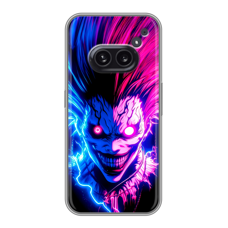 Силиконовый чехол на Nothing Phone (2a) с принтом Death note Тетрадь смерти Силиконовый чехол на Nothing Phone (2a) с принтом Death note Тетрадь смерти